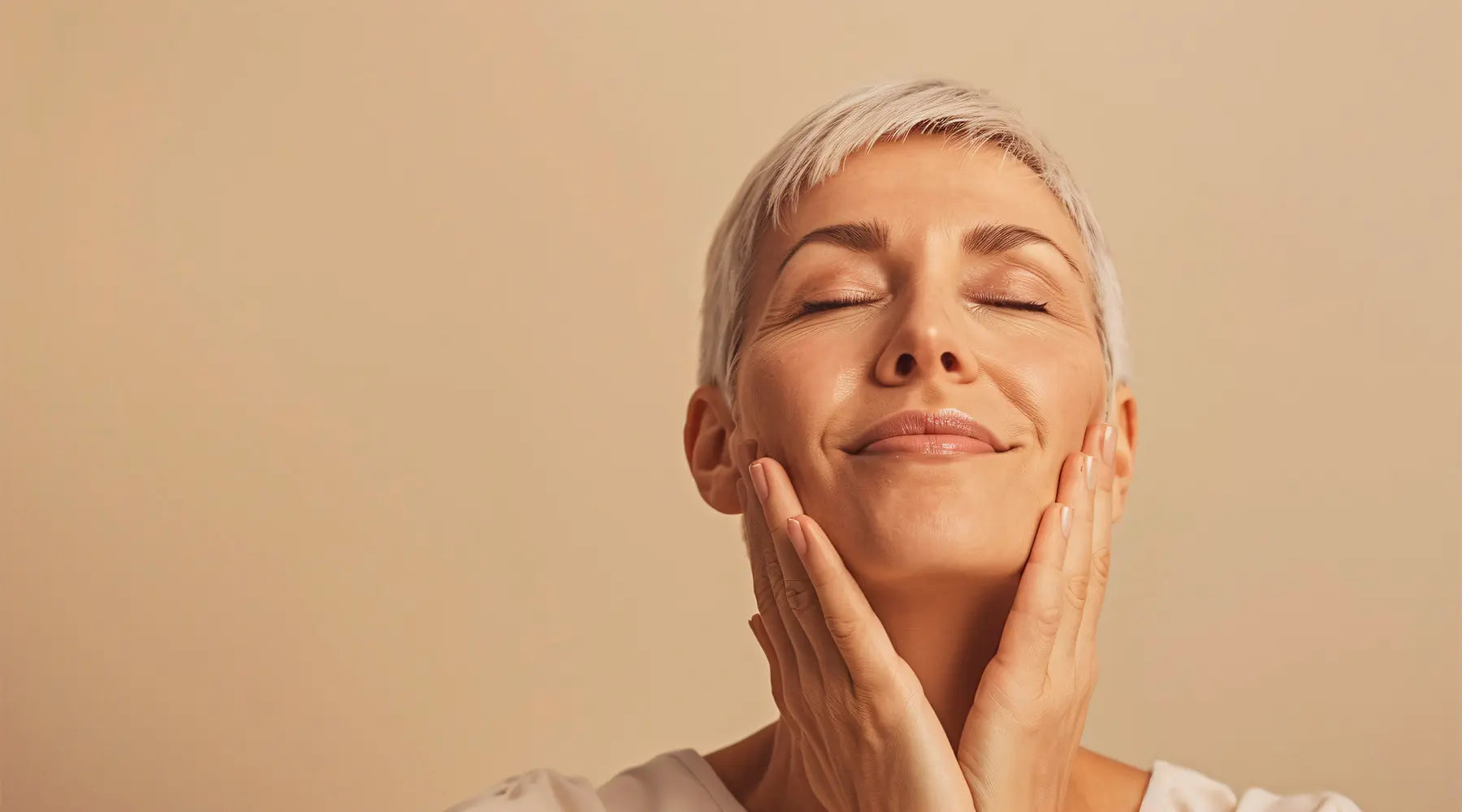 Colágeno para uma pele bonita e sedosa