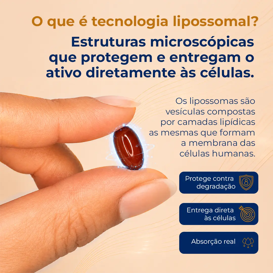 Coenzima Q10 Lipossomal (200mg por porção) + TCM em cápsulas softgel NatusVita