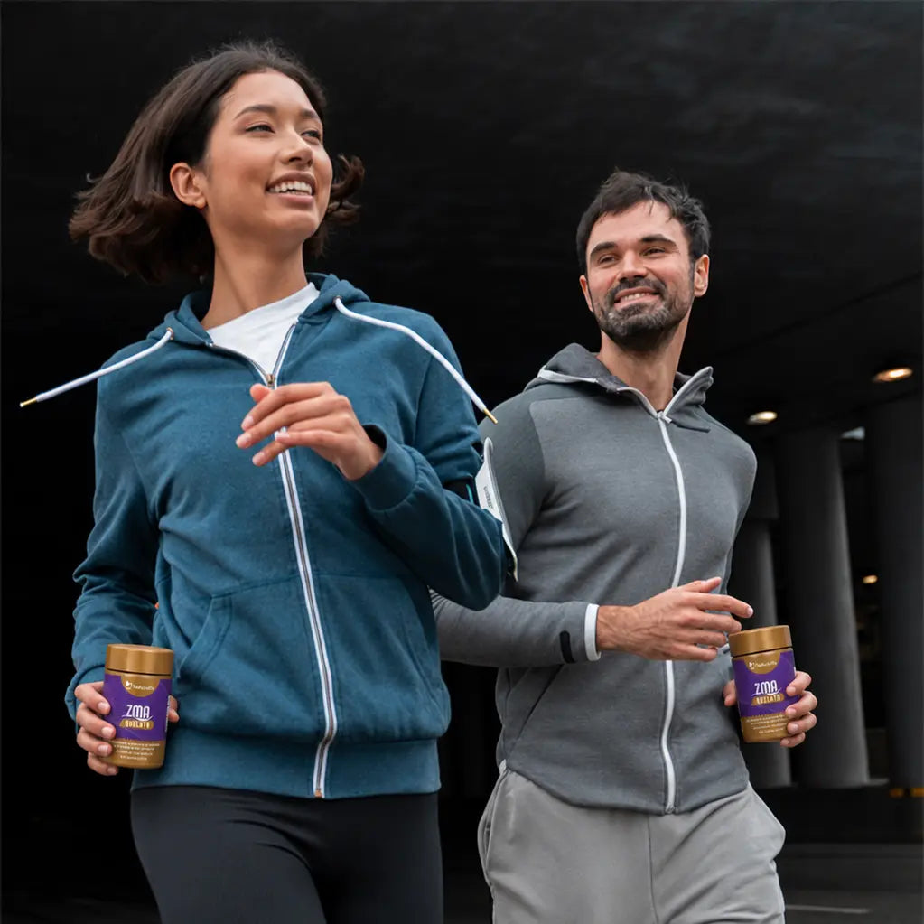 ZMA Quelato 120 cápsulas (Zinco BIsglicinato, Magnésio Malato e Vitamina B6 ativa) NatusVita
