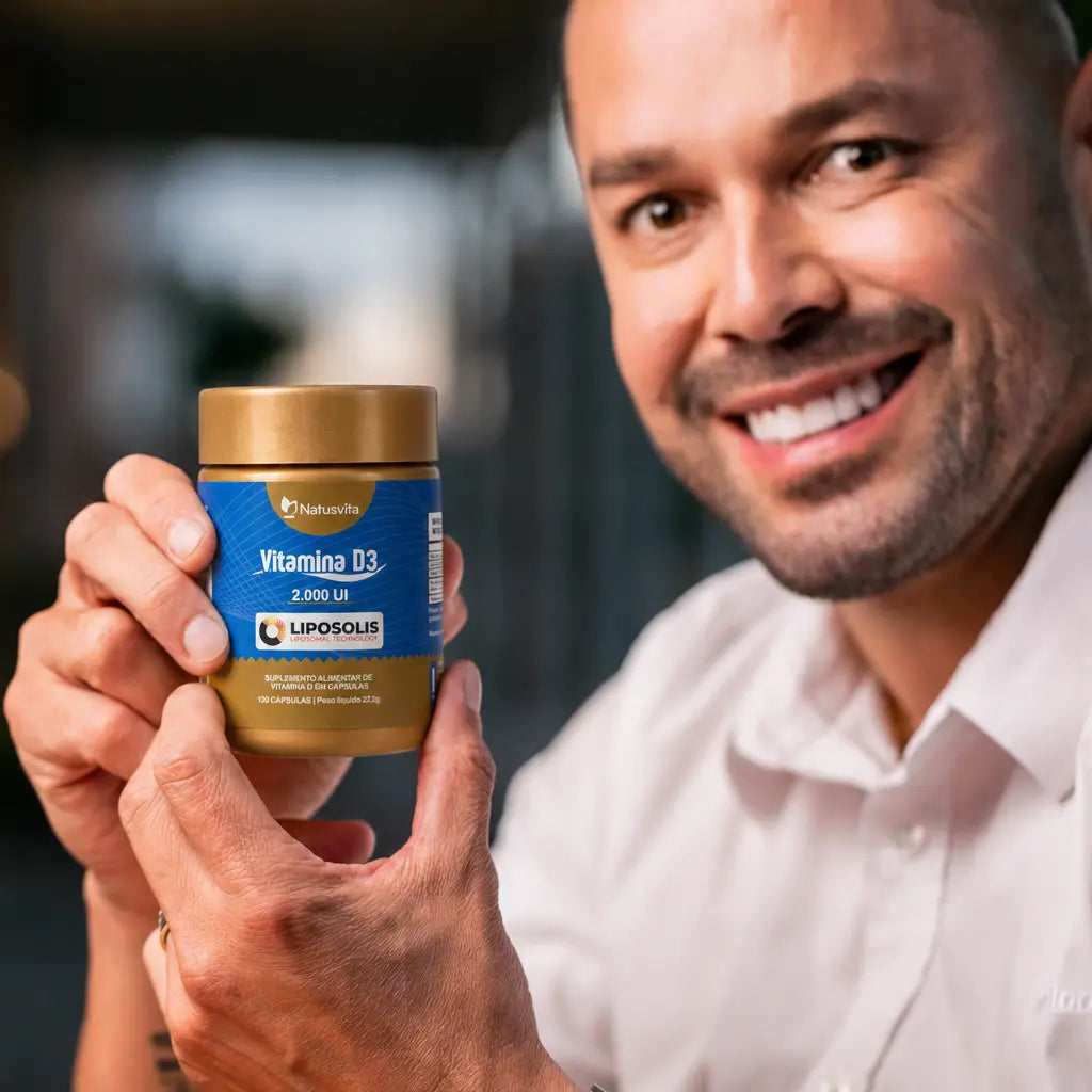 Vitamina D3 Lipossomal Concentrada NatusVita
