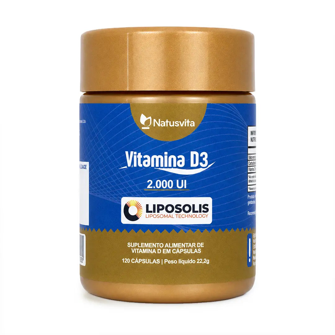 Vitamina D3 Lipossomal Concentrada NatusVita
