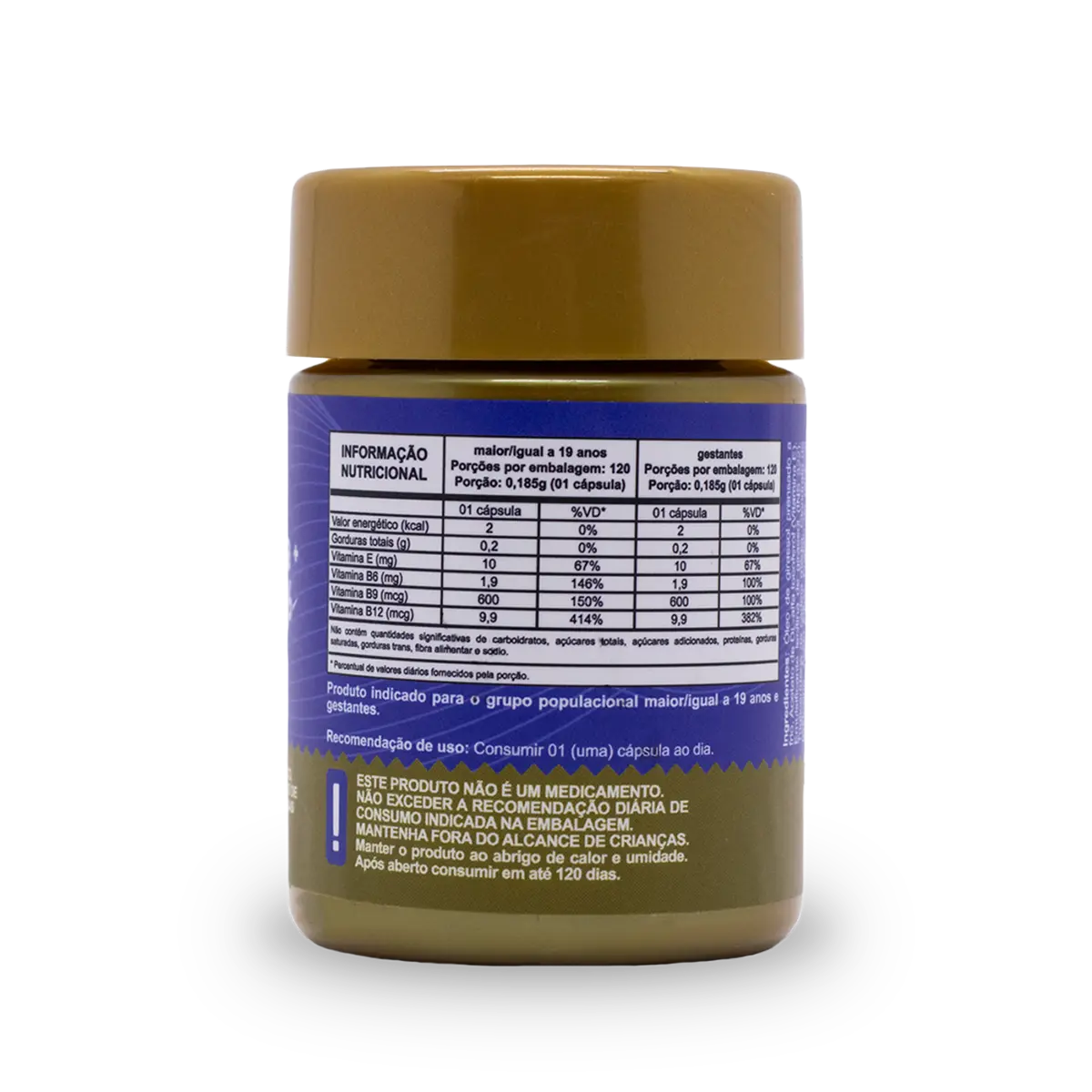 Metilcobalamina + Metilfolato em cápsula