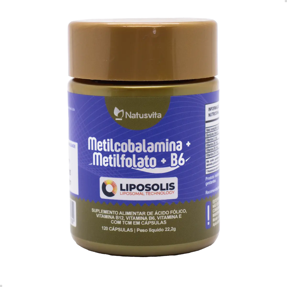 Metilcobalamina + Metilfolato em cápsula