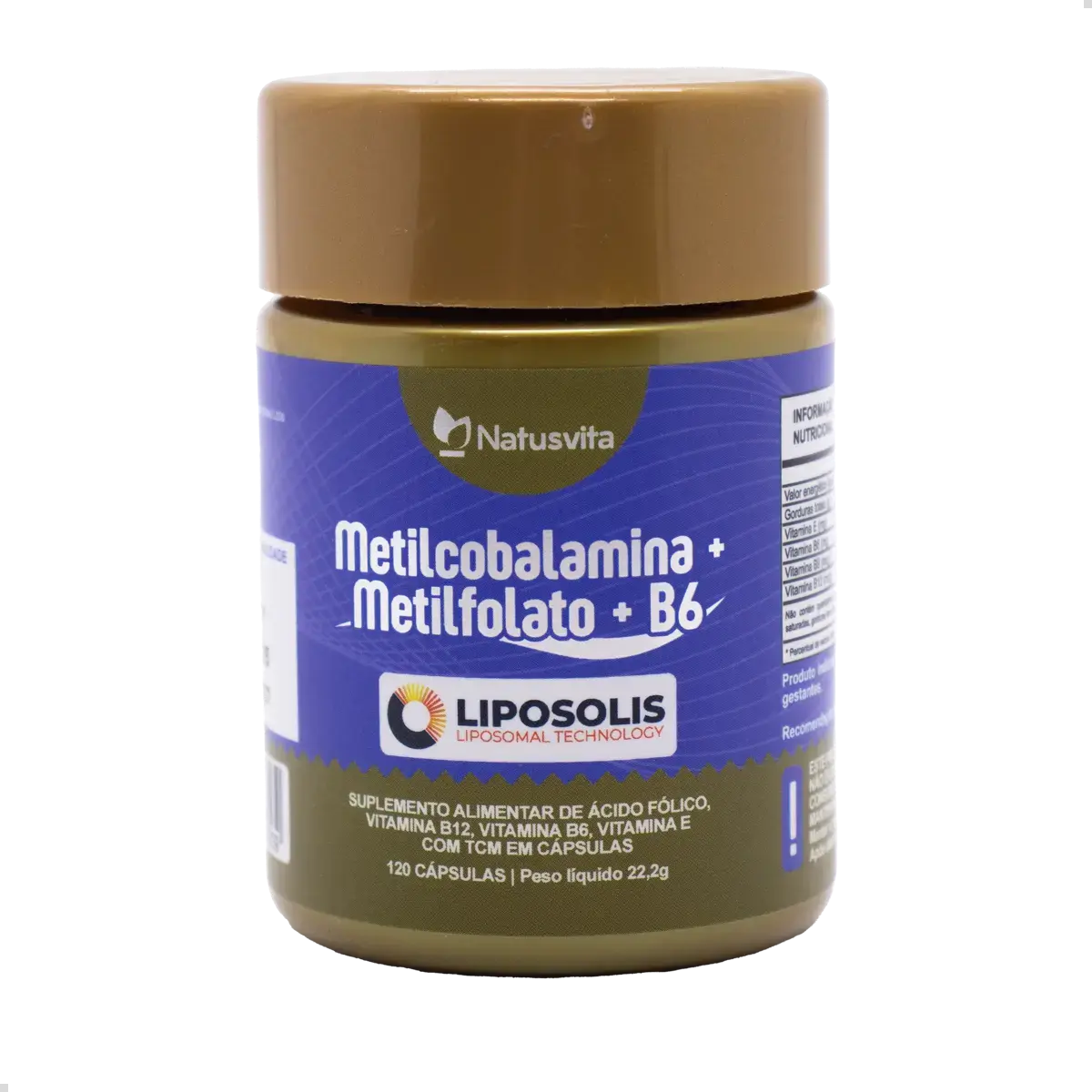 Metilcobalamina + Metilfolato em cápsula