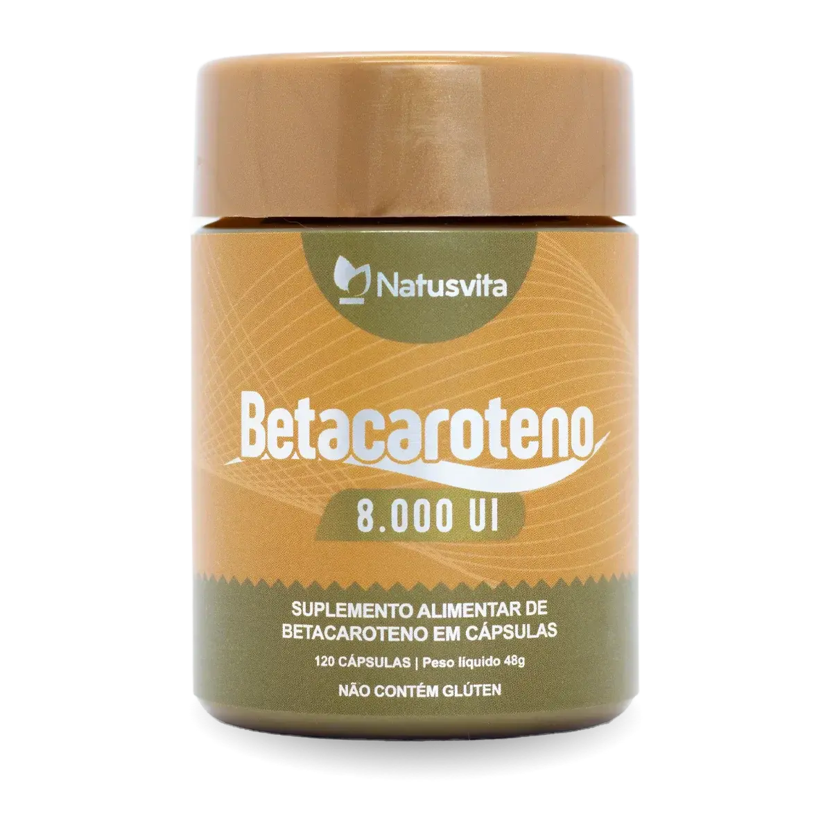 Betacaroteno em cápsulas