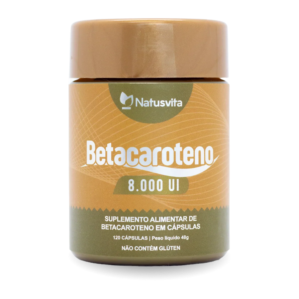 Betacaroteno em cápsulas