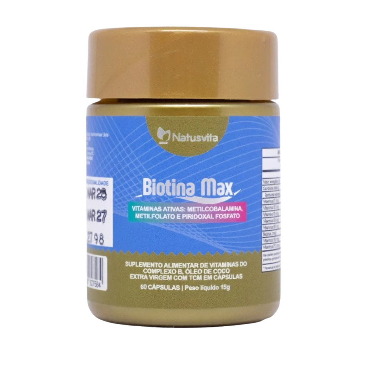 Vitaminas do complexo b em cápsulas