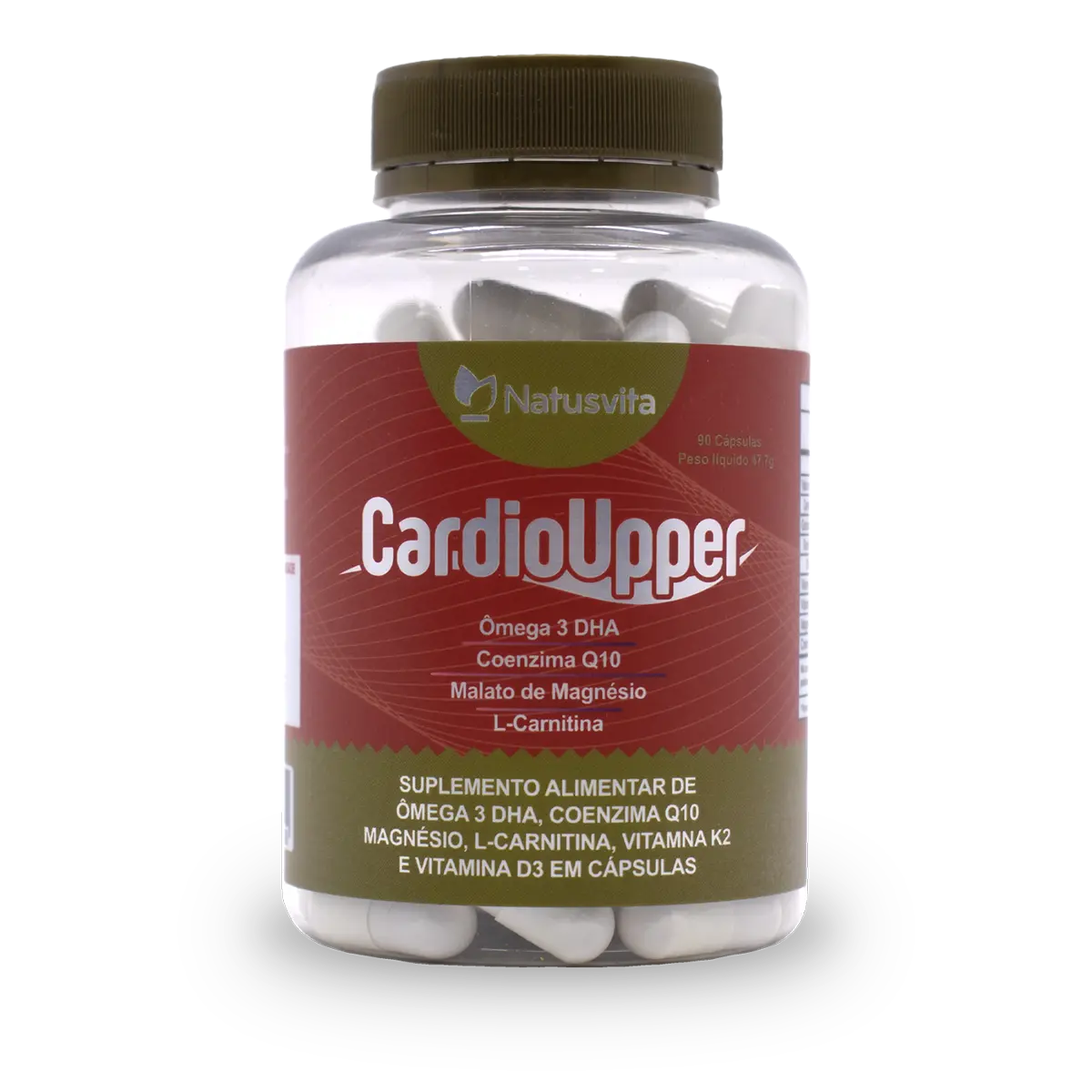 Cardio Upper (Ômega 3, Coenzima Q10, Magnésio, L-Carnitina, Vitamina K2 e D3)