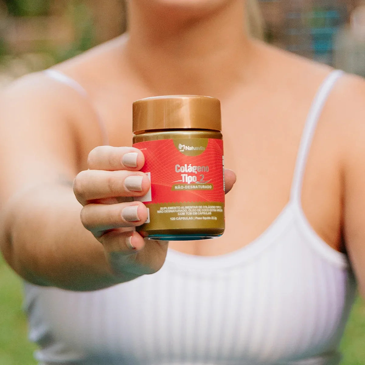 Colágeno Tipo 2 em cápsula