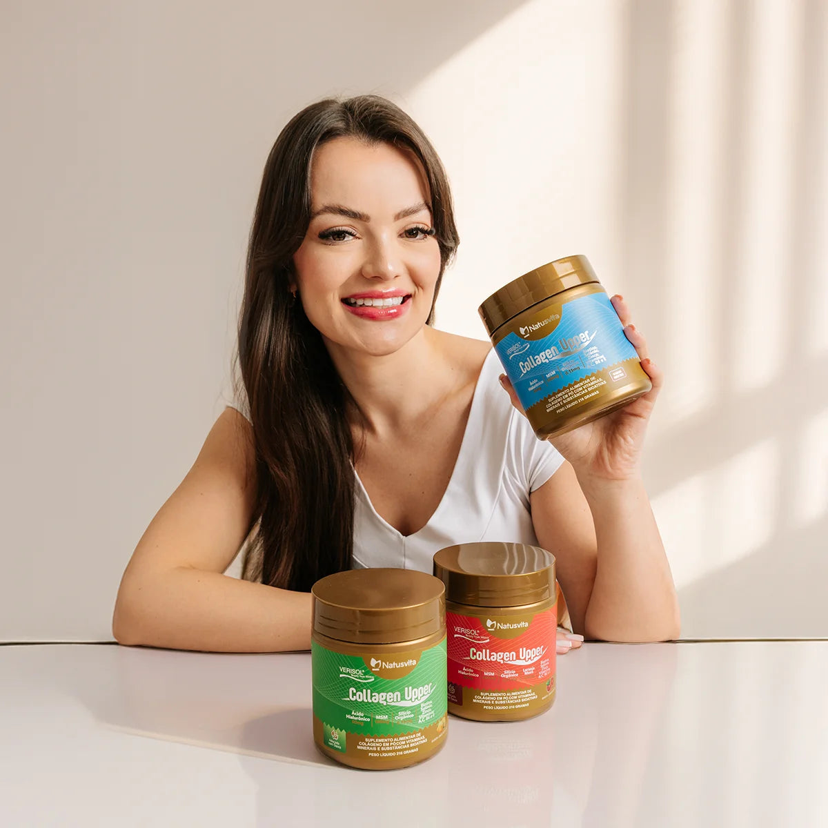 Colágeno, Vitaminas e Minerais em pó