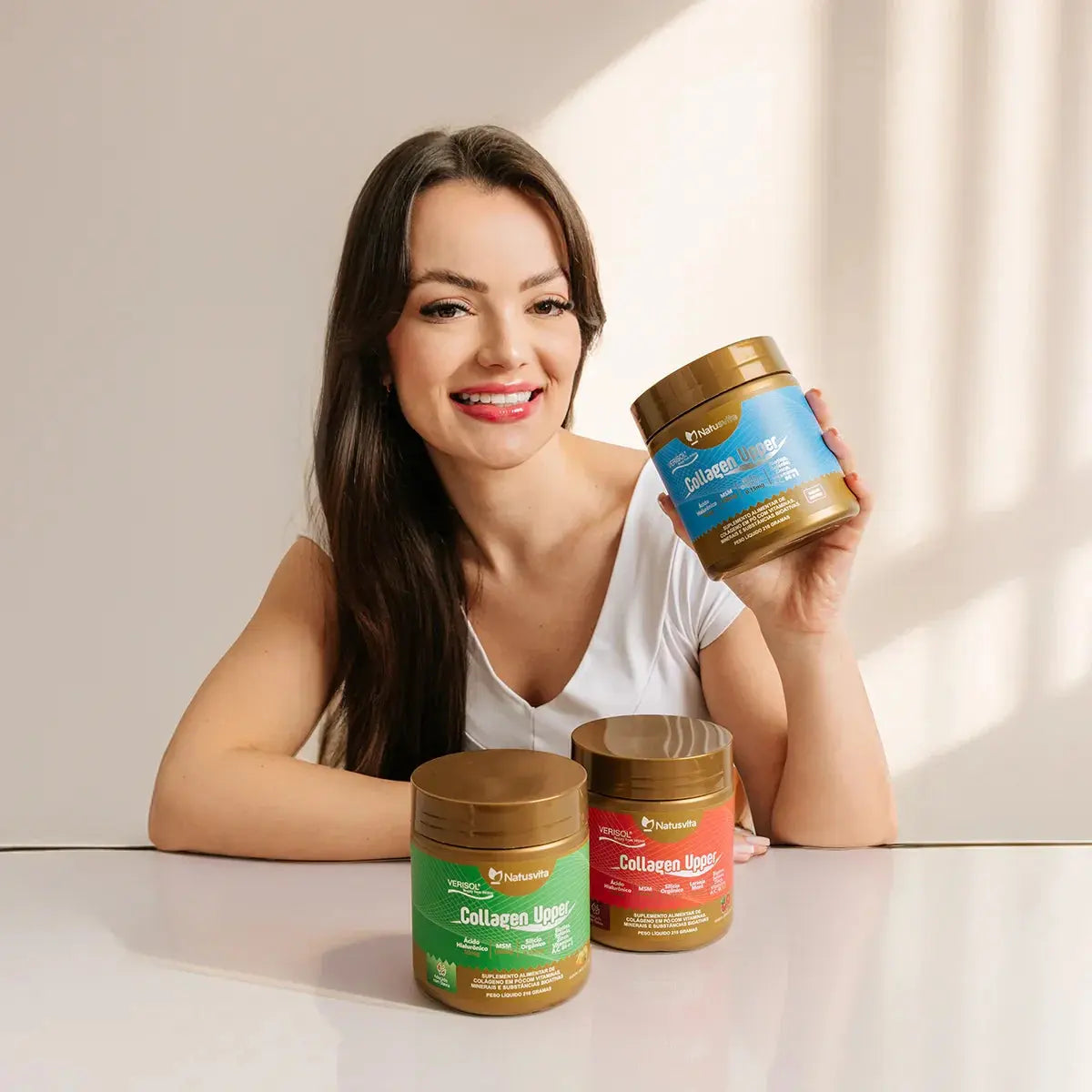 Colágeno, Vitaminas e Minerais em pó