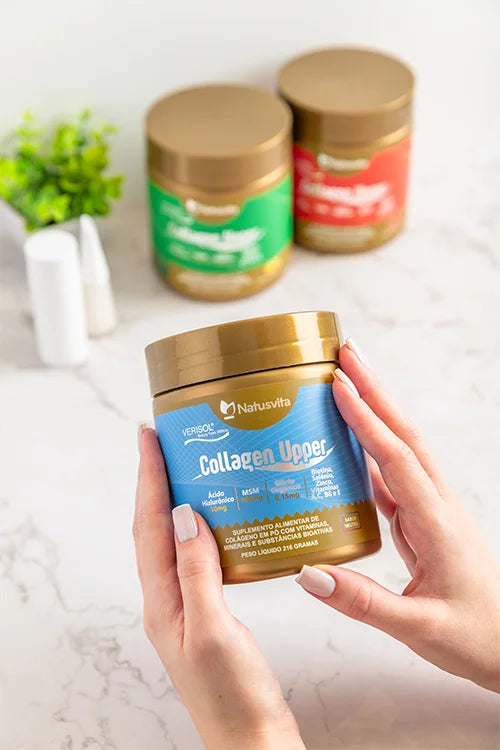 Colágeno, Vitaminas e Minerais em pó