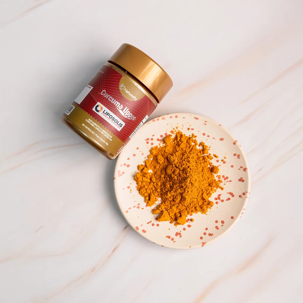 Curcuma em cápsulas