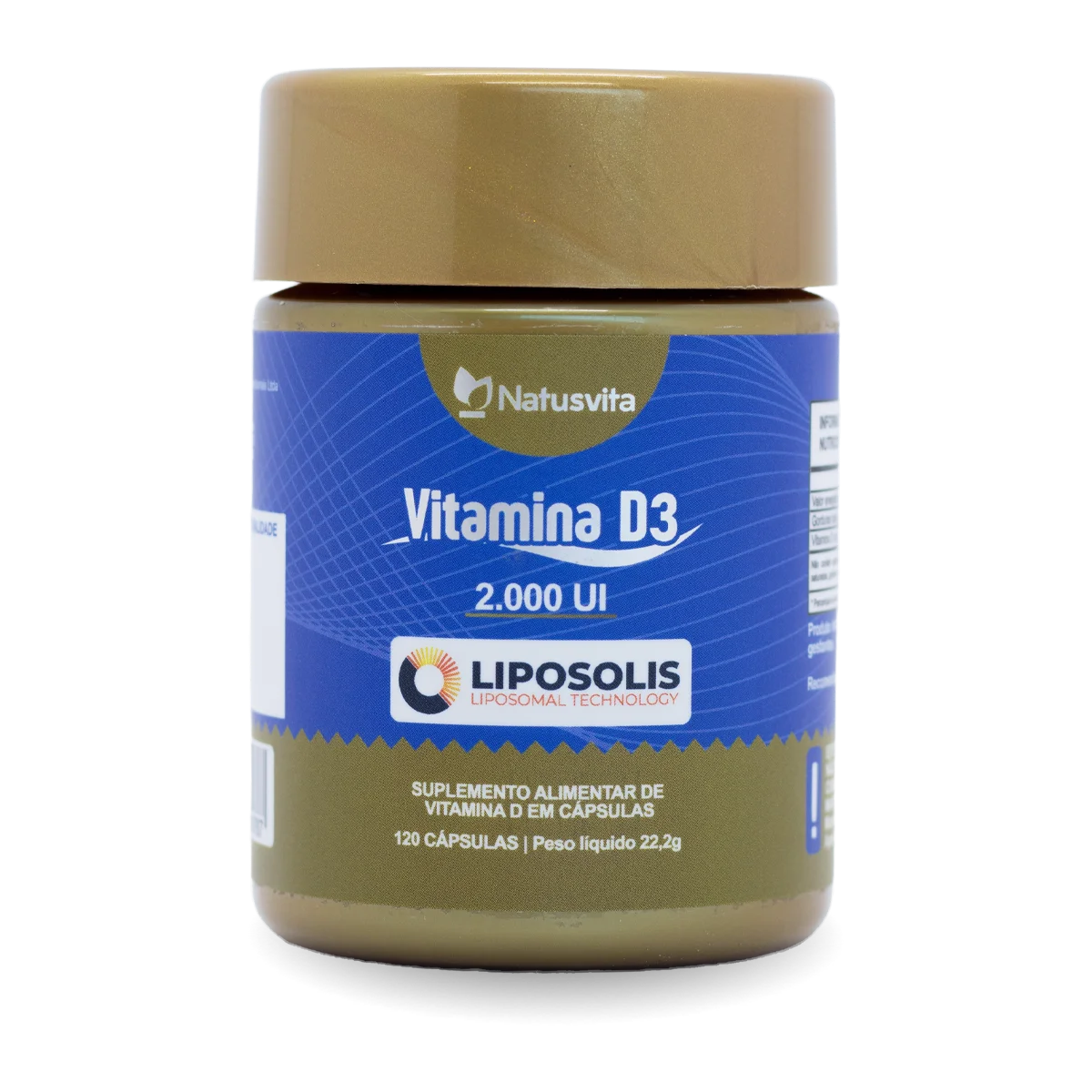 Vitamina D3 Lipossomal em cápsula