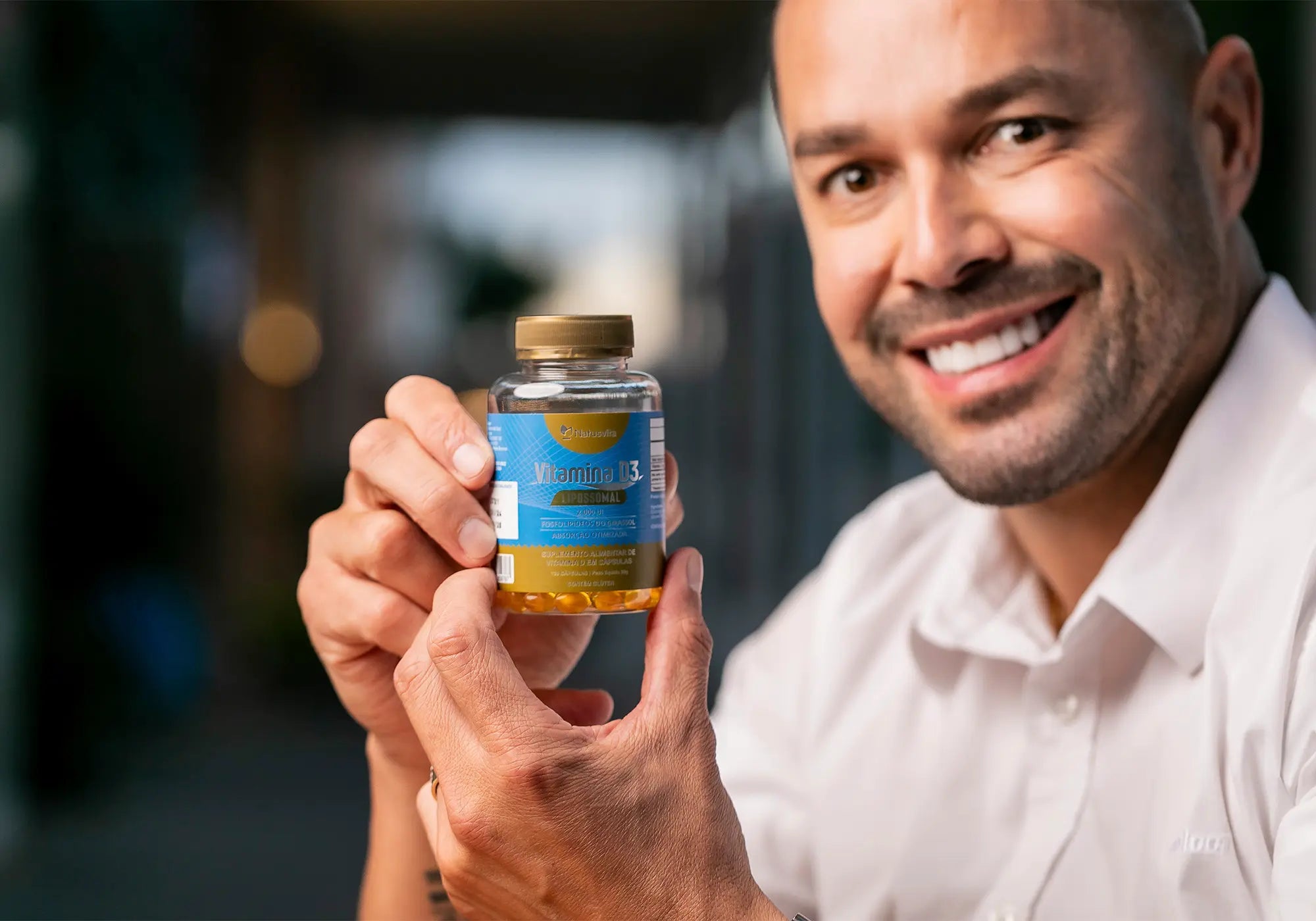Vitamina D3 Lipossomal em cápsula