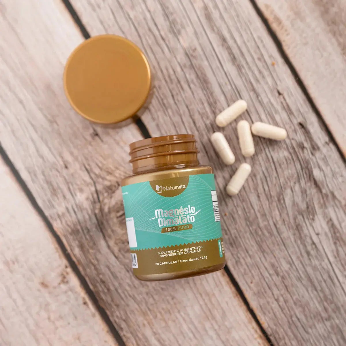 Magnésio Dimalato 60 cápsulas