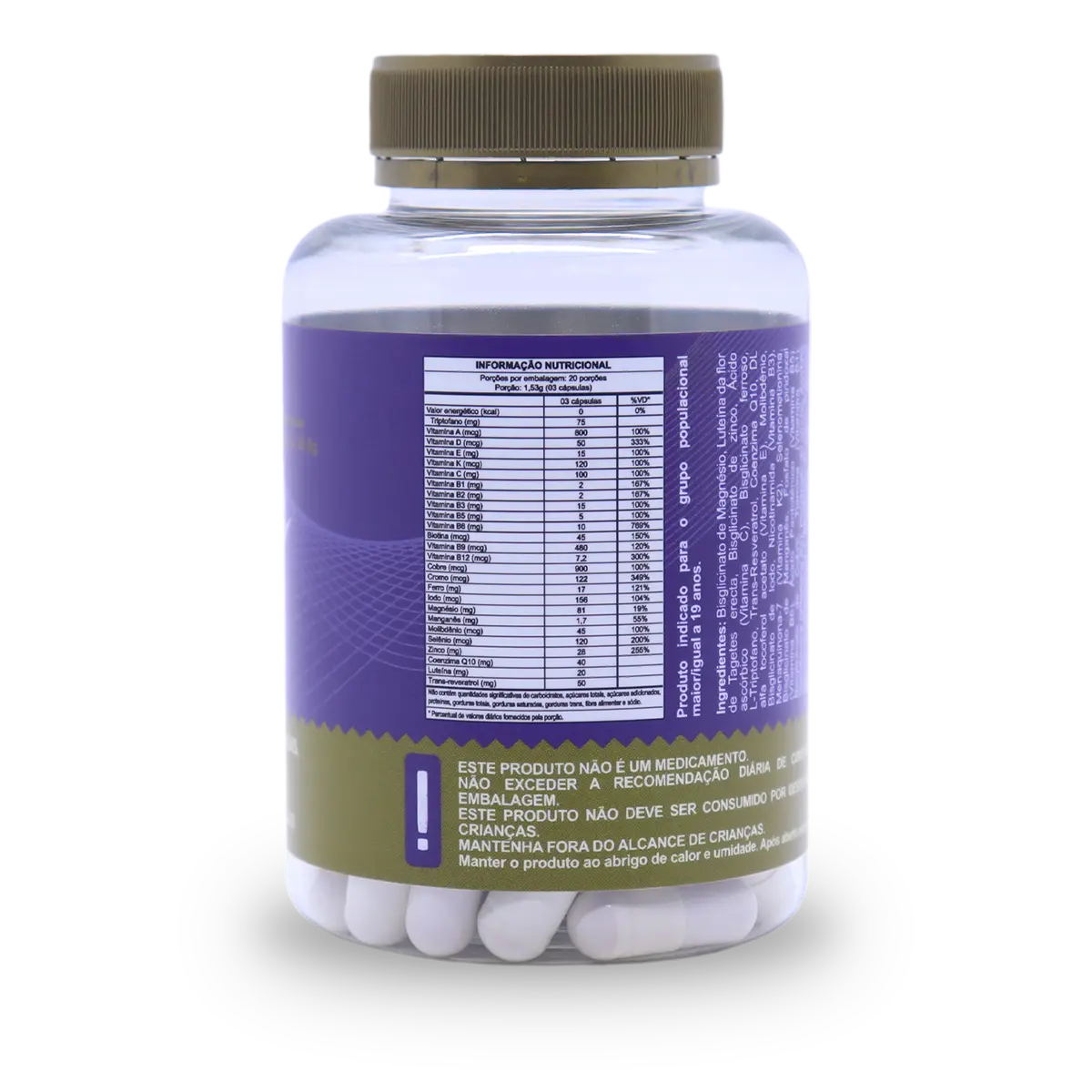 Multivitamínico em cápsula