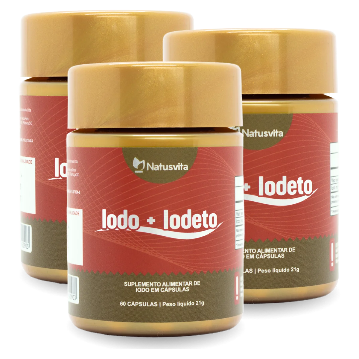 Iodo com Iodeto (Lugol Complemento)