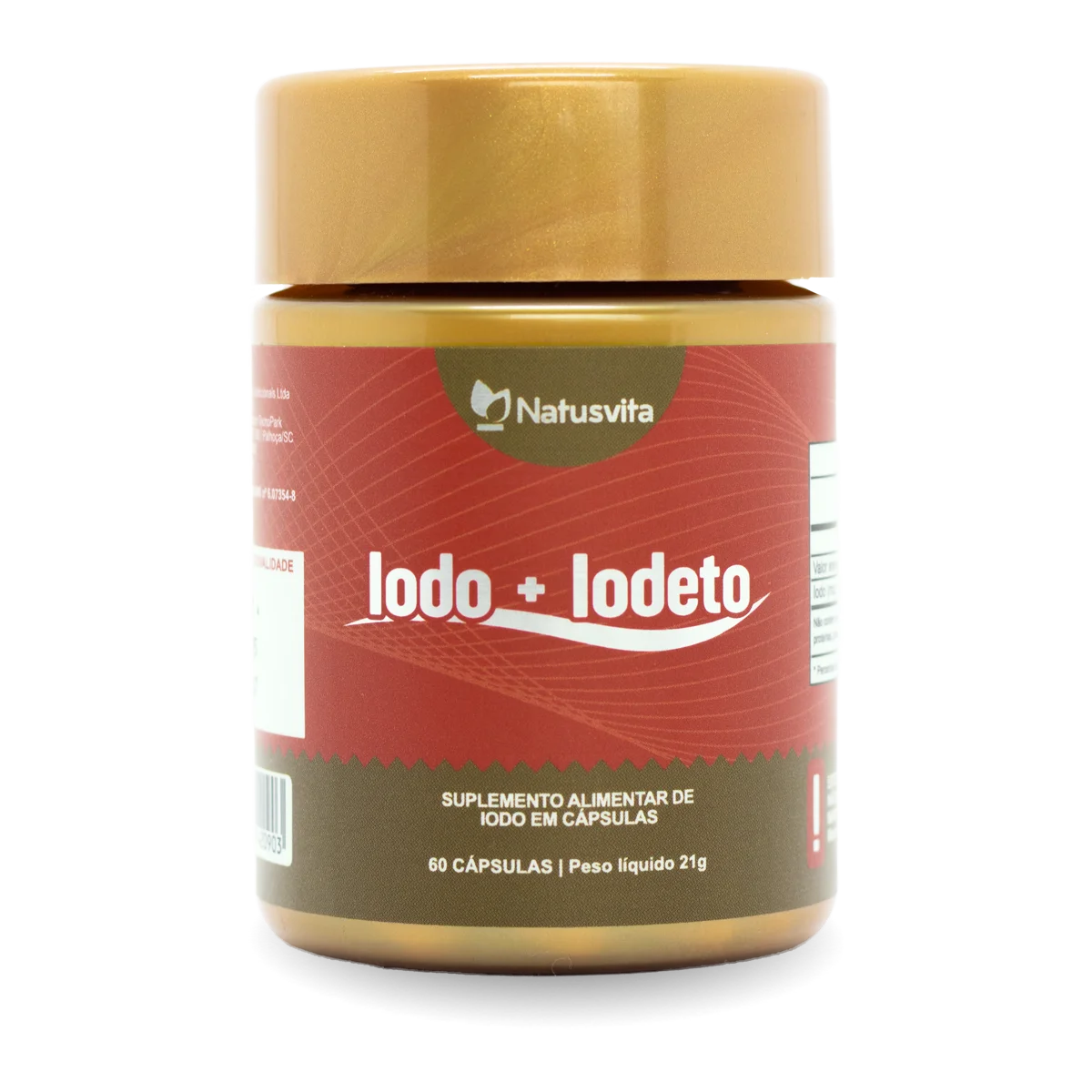 Iodo + Iodeto em cápsulas