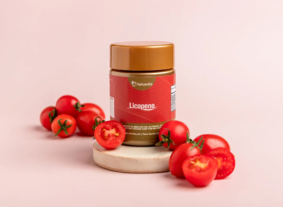 Licopeno em cápsulas