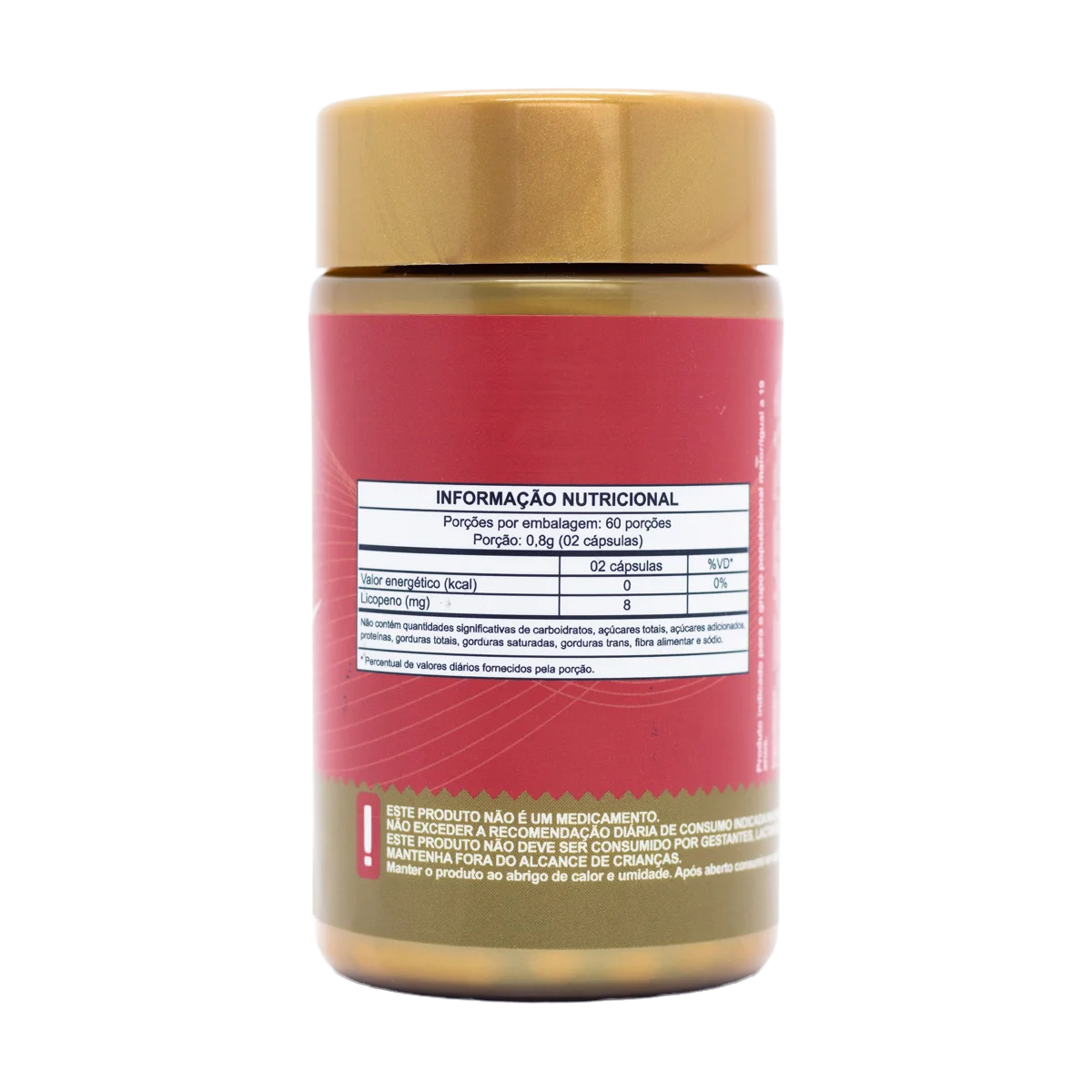 Licopeno em cápsulas