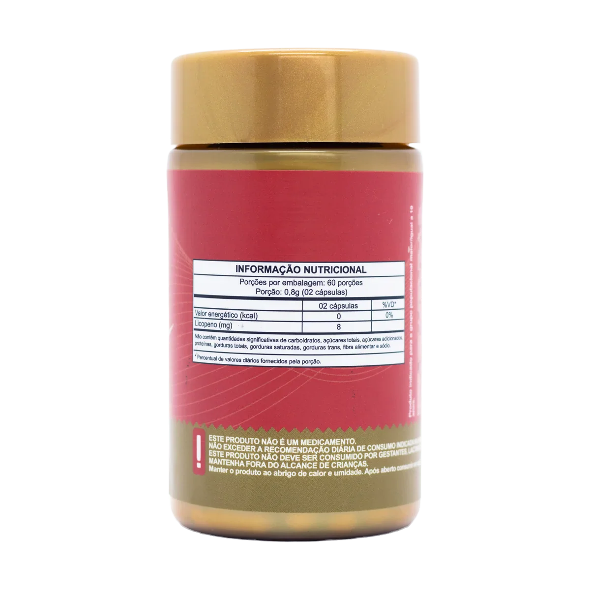 Licopeno em cápsulas