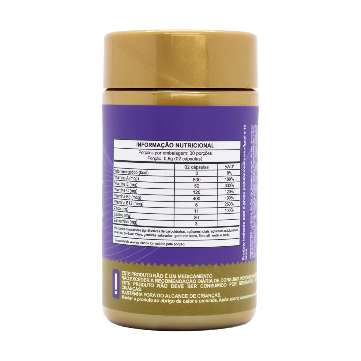Luteína + Zeaxantina em cápsulas