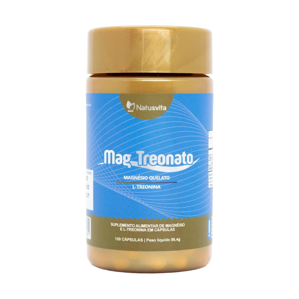 Magnésio e L-Treonina em cápsulas