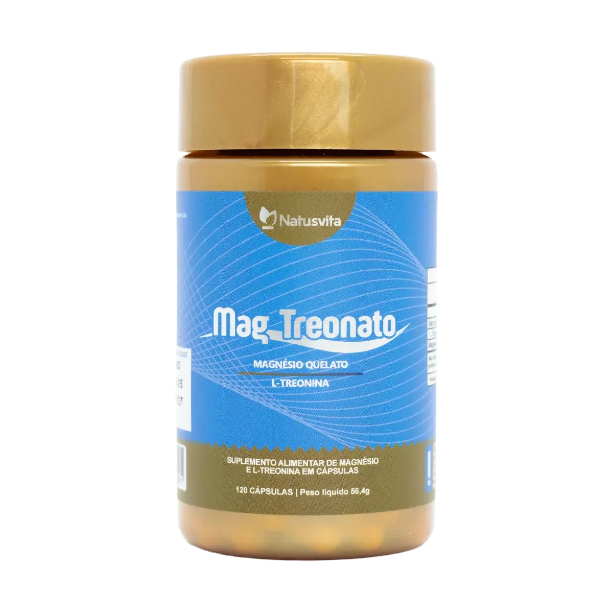 Magnésio e L-Treonina em cápsulas
