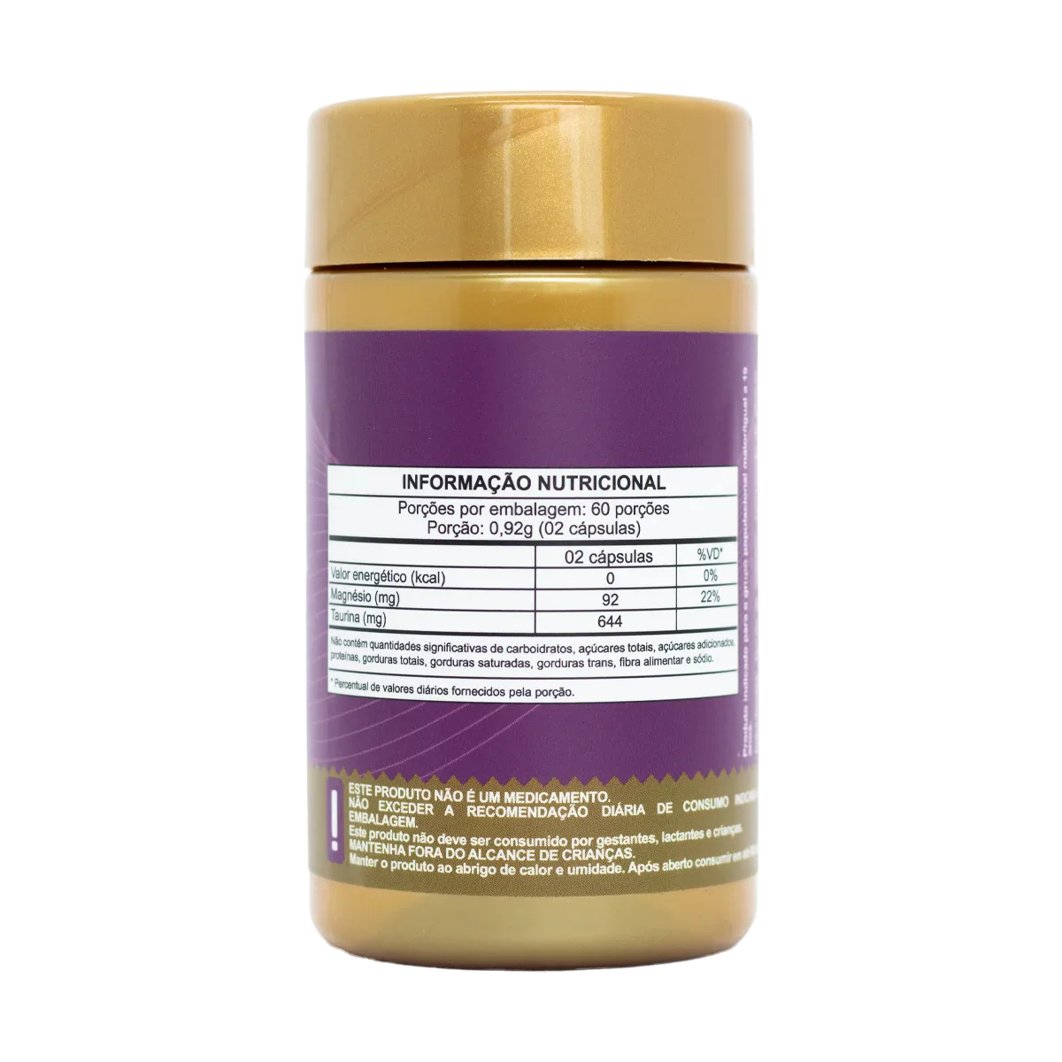 Magnésio Taurato em cápsulas