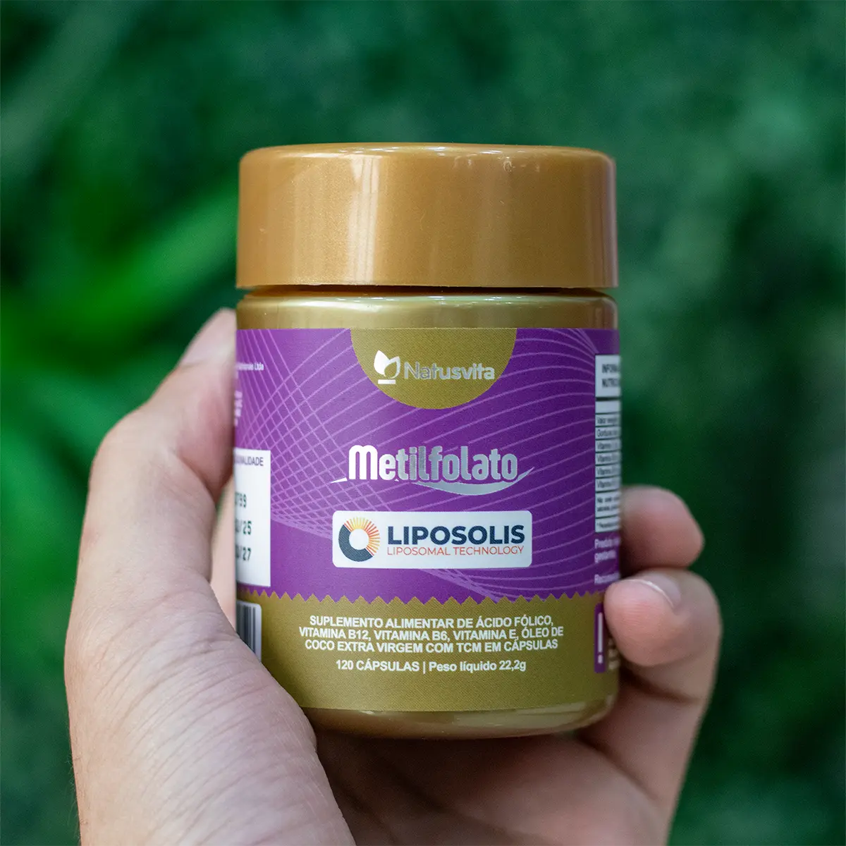 Metilfolato em cápsula