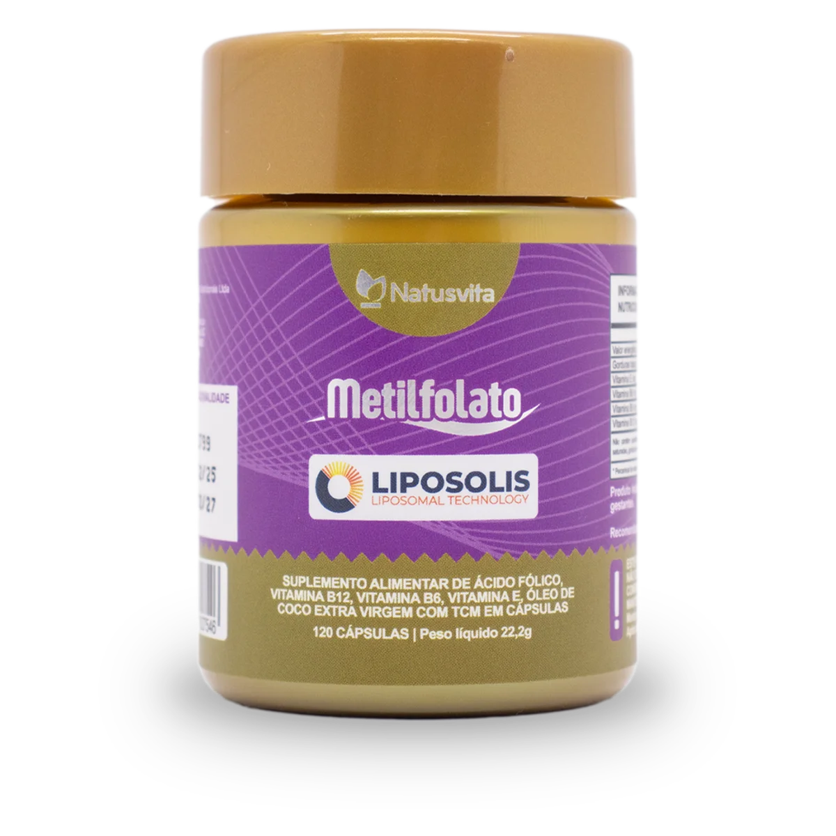 Metilfolato em cápsula