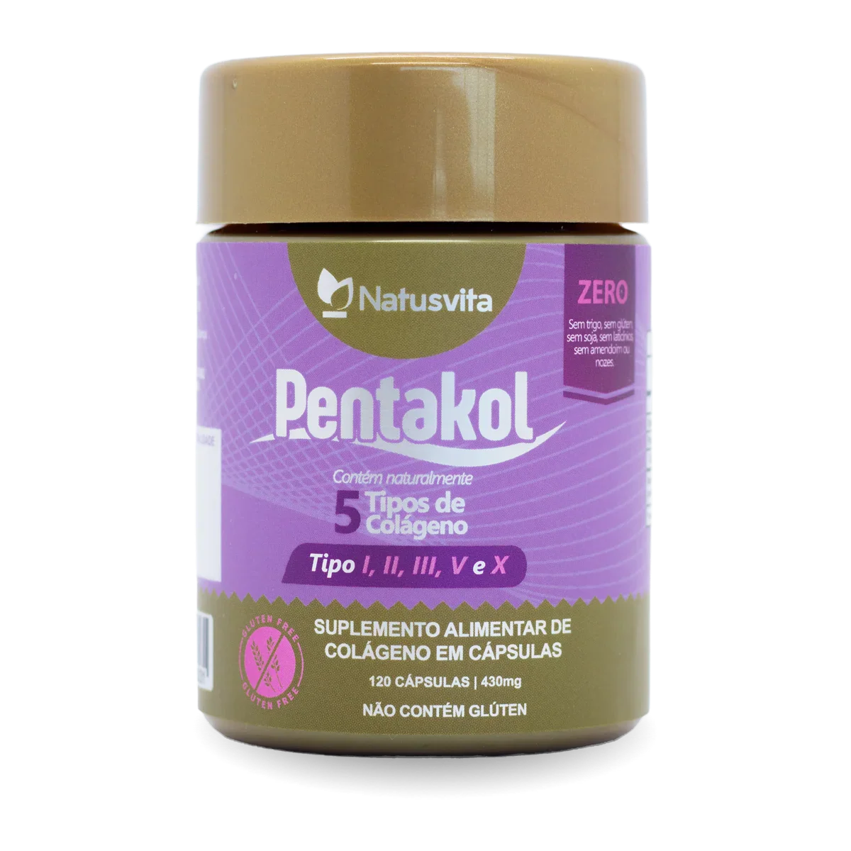 5 tipos de colágeno em cápsula