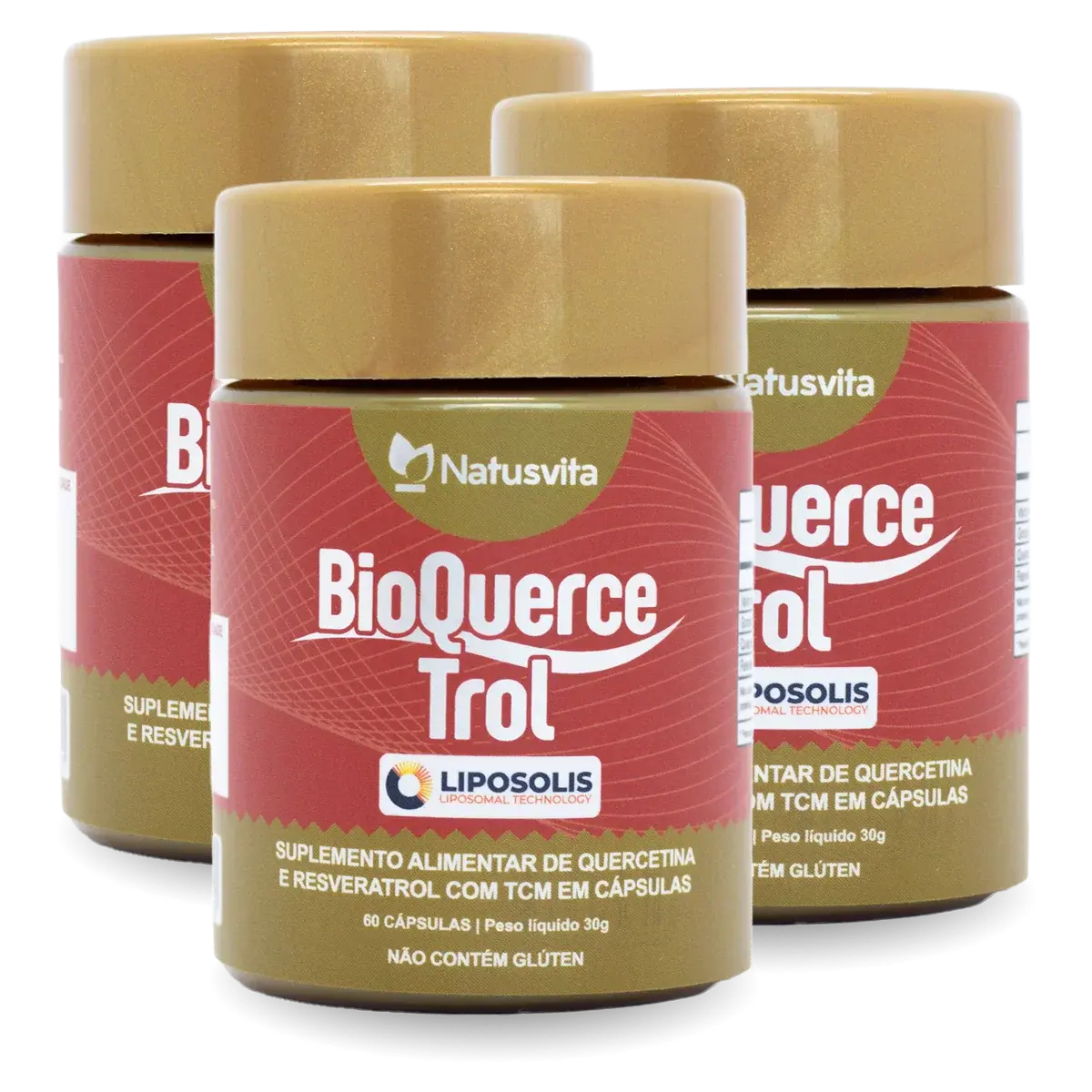 Quercetina e Trans-Resveratrol com TCM