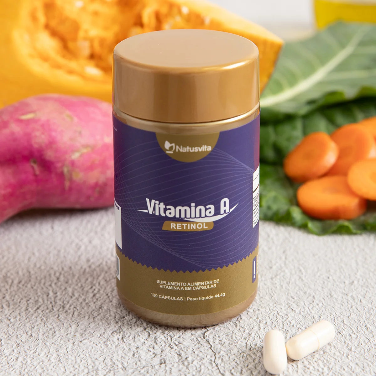 Vitamina A (Retinol) em cápsula