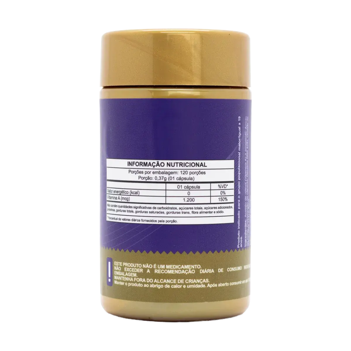 Vitamina A (Retinol) em cápsula