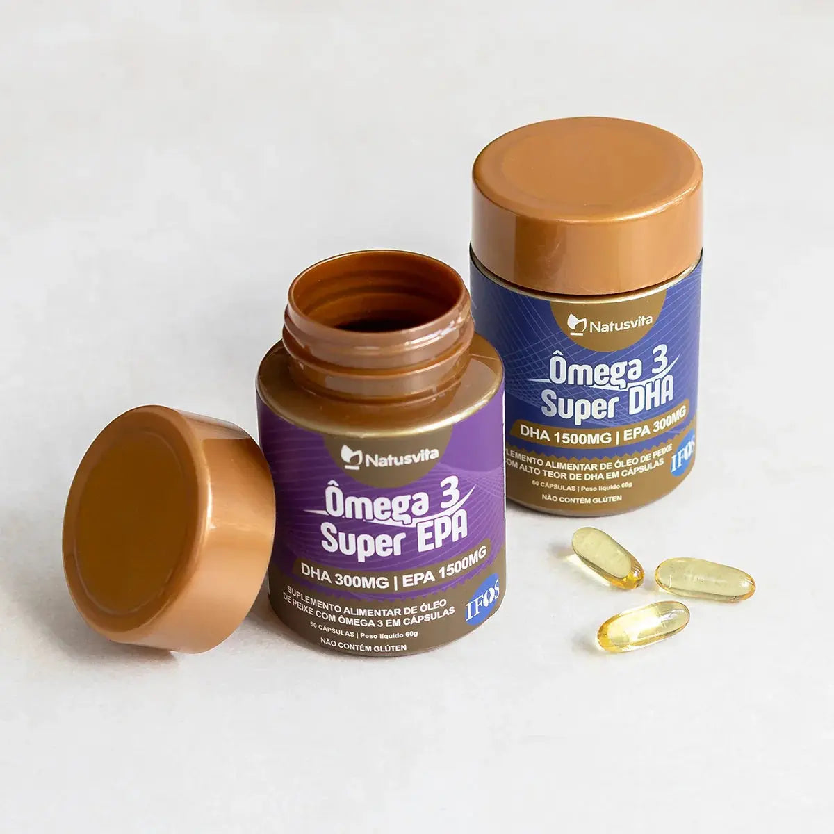 Ômega 3 com 1500mg de EPA em cápsula
