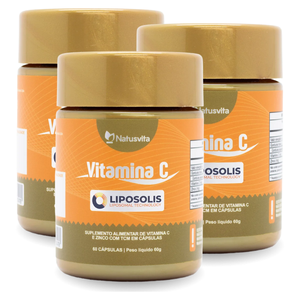 Vitamina C Lipossomal com TCM Softgel