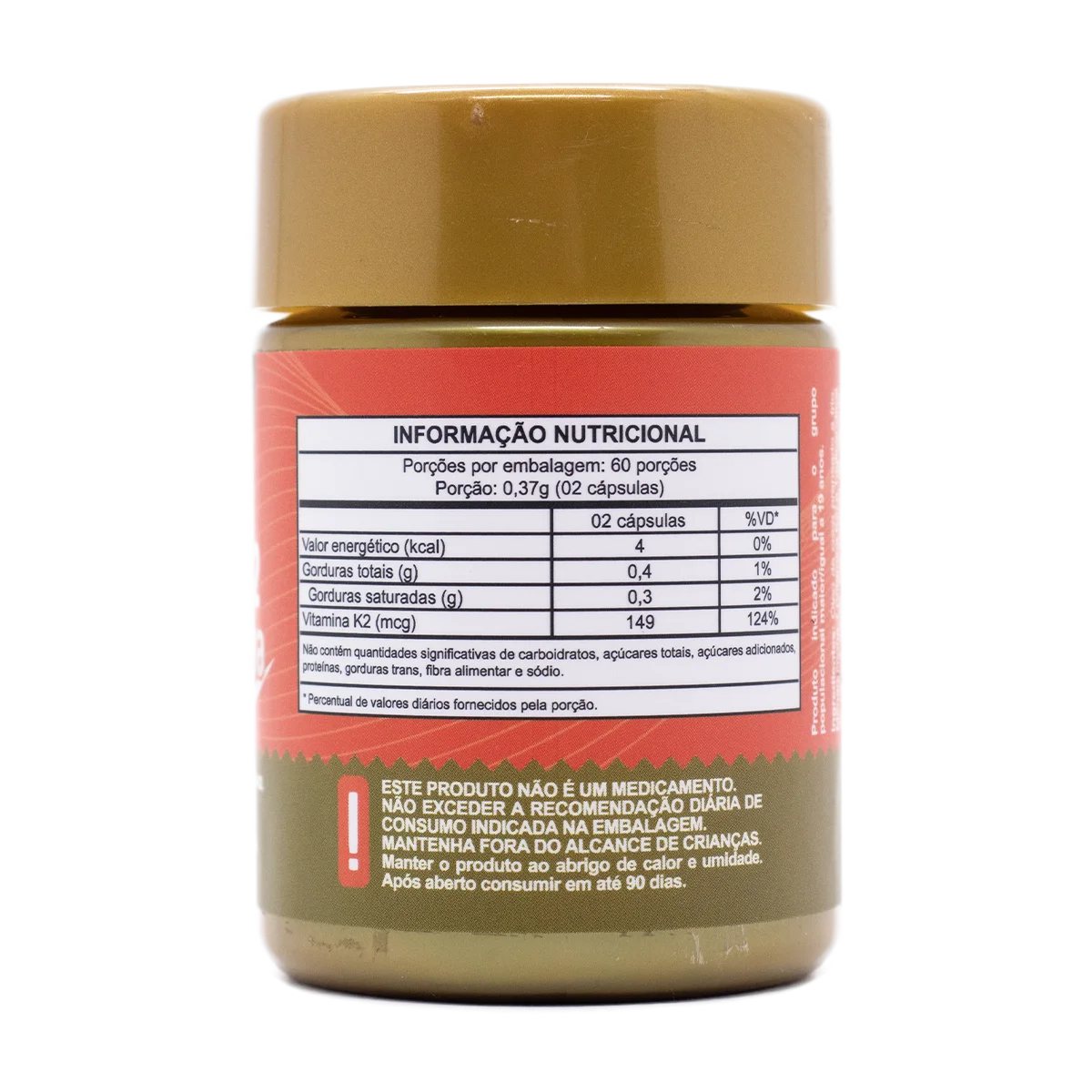 Vitamina K2 MK7 em cápsula