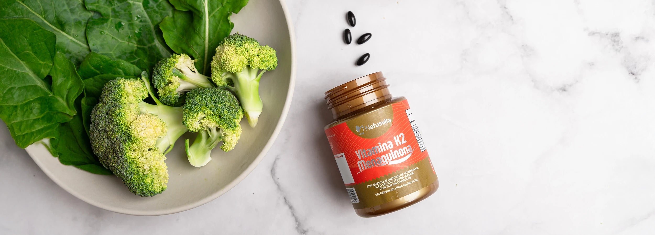 Vitamina K2 MK7 em cápsula