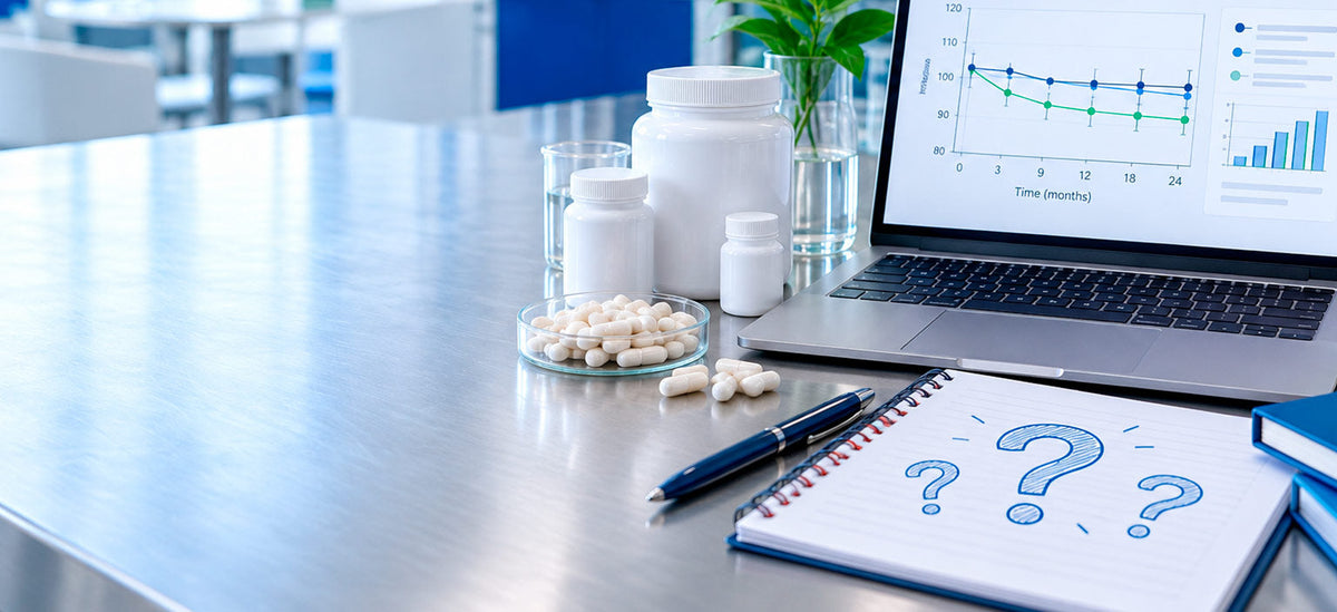 Estudo de estabilidade acelerado de suplementos: 6 meses a 40 °C garantem 24 meses de validade? A Anvisa diz que não