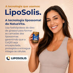 Coenzima Q10 Lipossomal (200mg por porção) + TCM em cápsulas softgel NatusVita