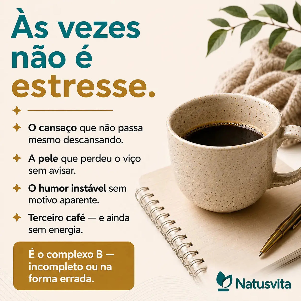 Complexo B All. 120 cápsulas. Vitamina B1, B2, B3, B5, B6, B7, B9 e B12 com TCM e Óleo de Coco Softgel NatusVita
