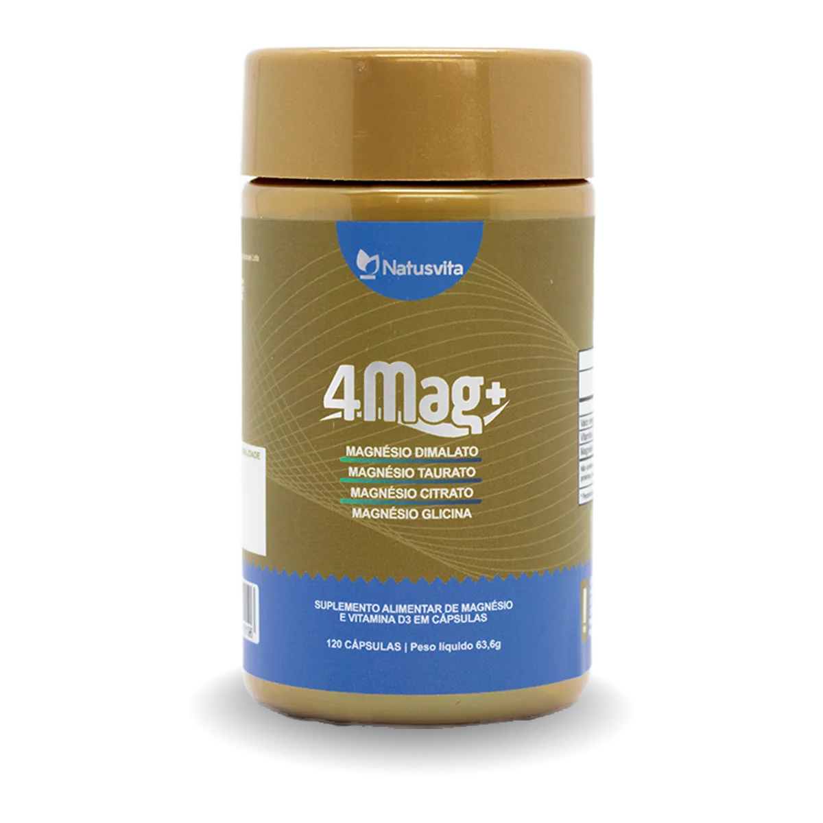 Suplemento de Magnésio em cápsulas