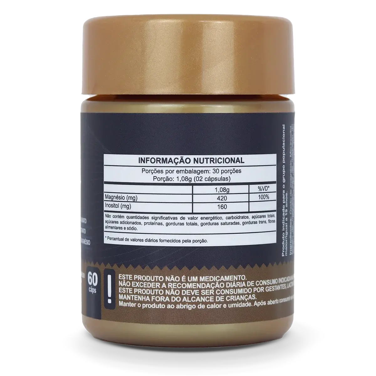 7mag + Inositol (Magnésio Dimalato, Taurato, Citrato, Bisglicinato) NatusVita