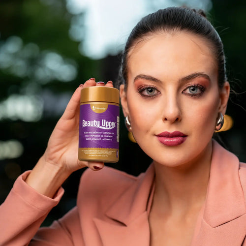 Beauty Upper. 120 cápsulas. (Ácido Hialurônico, Coenzima Q10, Enxofre Orgânico e Silicio Orgânico) NatusVita