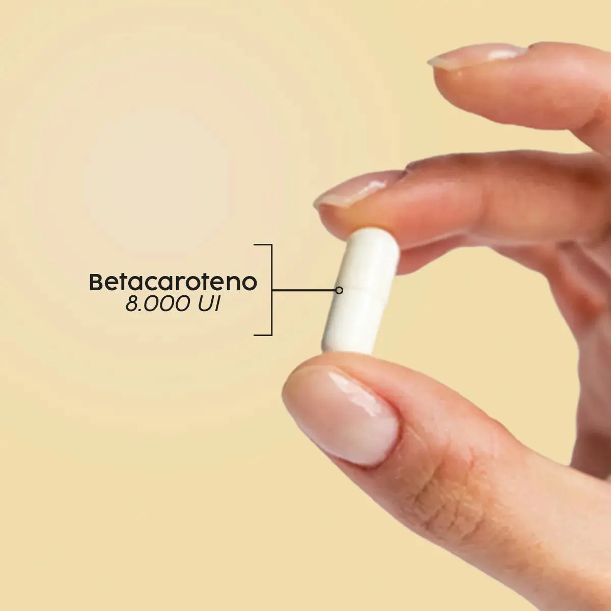 Betacaroteno (8.000 UI). 120 cápsulas NatusVita
