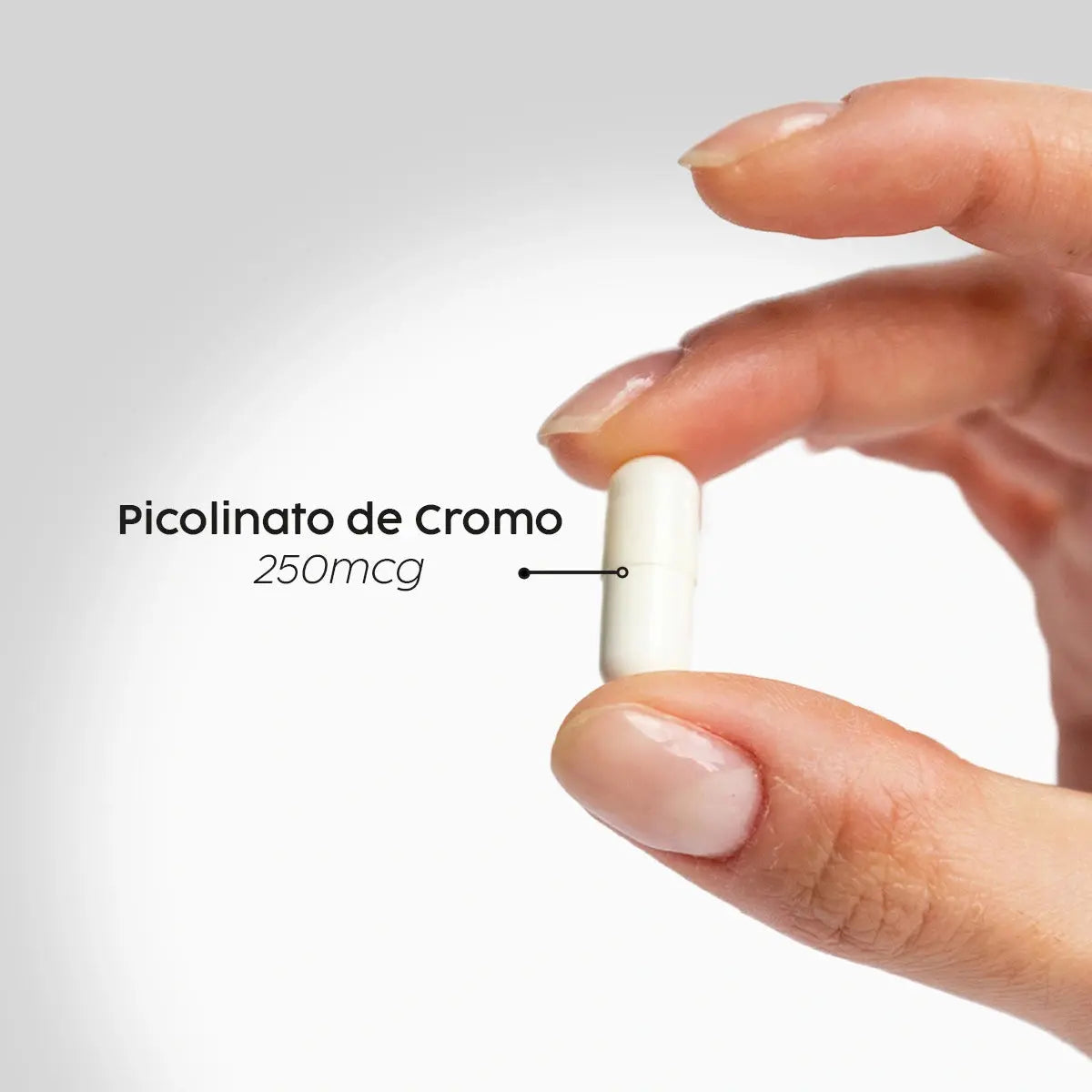 Picolinato de cromo 250mcg 60 cápsulas NatusVita Suplementos