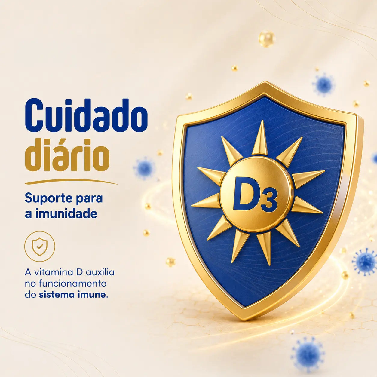 Vitamina D3 2.000 UI. Colecalciferol. 120 cápsulas. NatusVita