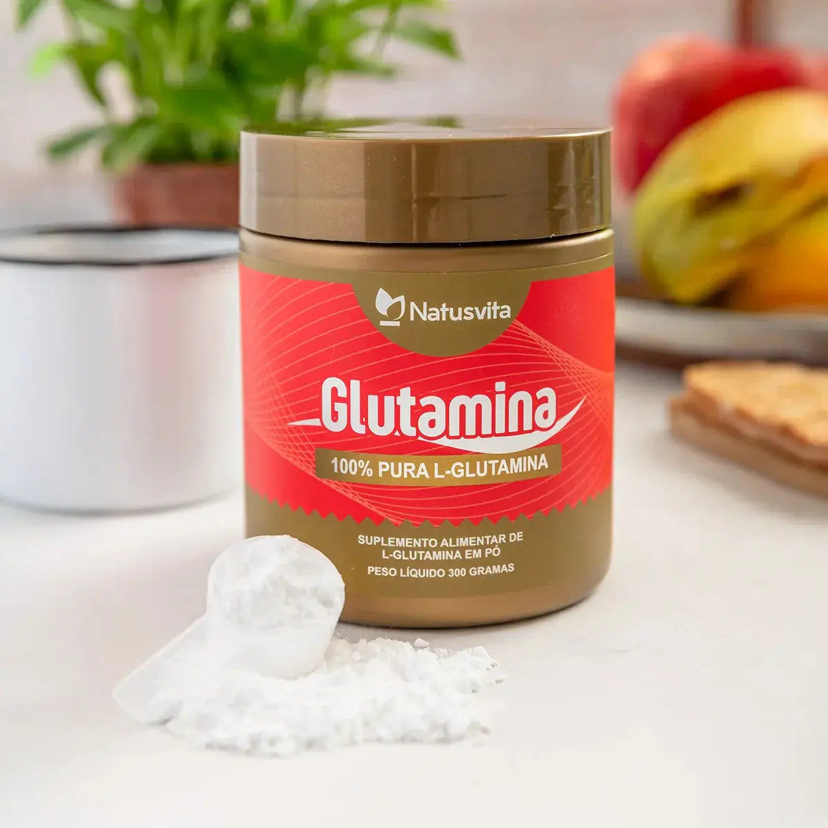 Glutamina Pura (100% Vegetal) NatusVita